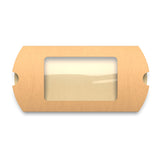 Kraft-pudeæsker med vindue