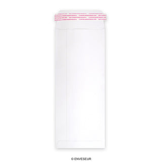 Hvid post-marque-konvolut 305x127 mm
