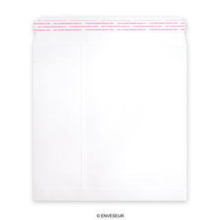 Hvid post-marque-konvolut 164x164 mm