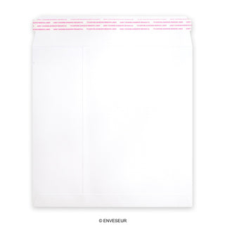 Hvid post-marque-konvolut 190x190 mm