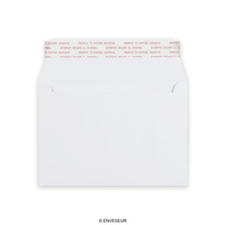Hvid post-marque-konvolut 114x162 mm (C6)