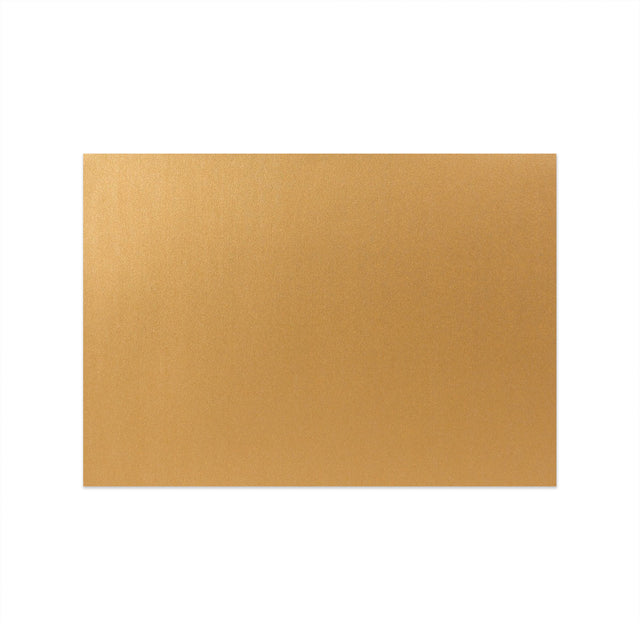 Pearlescent Envelopes Gold 114 x 162 mm (C6) Peel and Seal