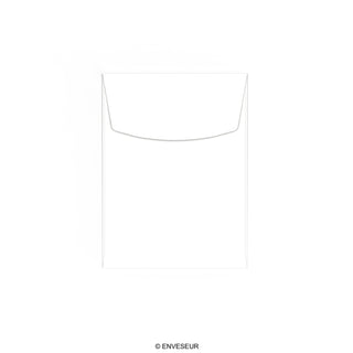Hvid konvolut 102x76 mm