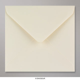 Vævet elfenbenskonvolut 155x155 mm