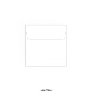 Hvid konvolut 40x40 mm