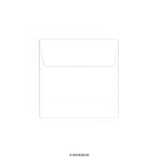 Hvid konvolut 60x60 mm