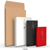 Kilekonvolutter med snor og skive