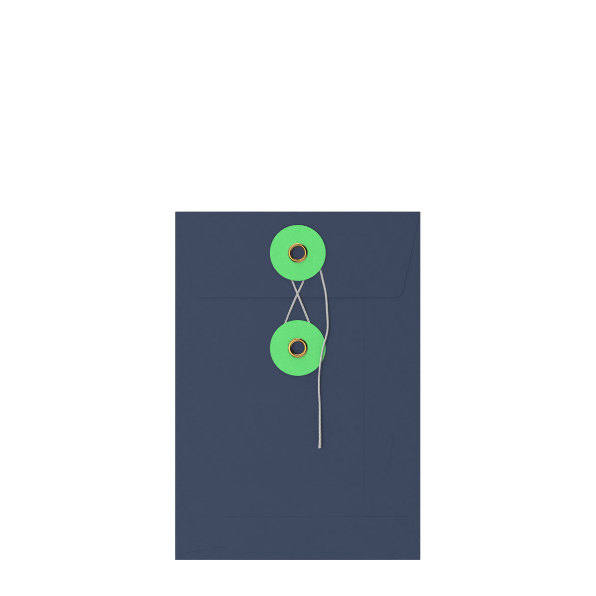 Farvede kuverter med snor- og skivelukning