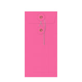 Farvede kuverter med snor- og skivelukning