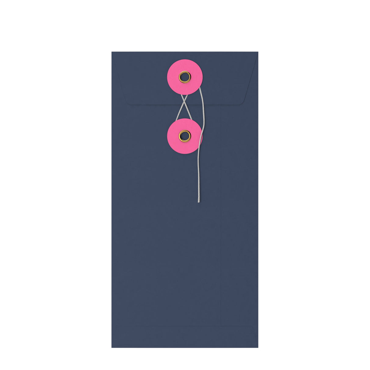 Farvede kuverter med snor- og skivelukning