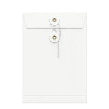 Farvede kuverter med snor- og skivelukning