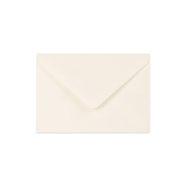 Paper Lined Envelopes Ivory + Black Fancy Paper 114 x 162 mm (C6)