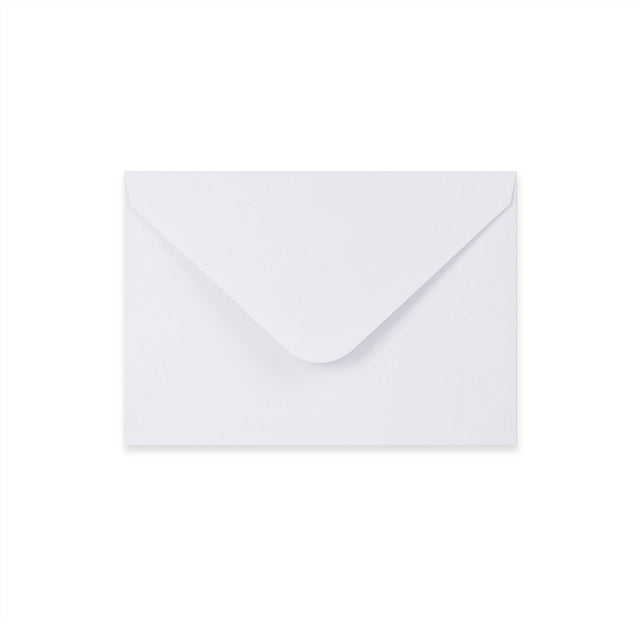 Paper Lined Envelopes White + White Fancy Paper 114 x 162 mm (C6)
