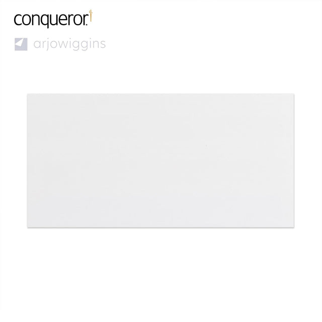 DL Brilliant White Peel & Seal Conqueror Envelope (110 x 220mm)