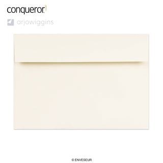 Råhvid Conqueror-konvolut 162x229 mm (C5)