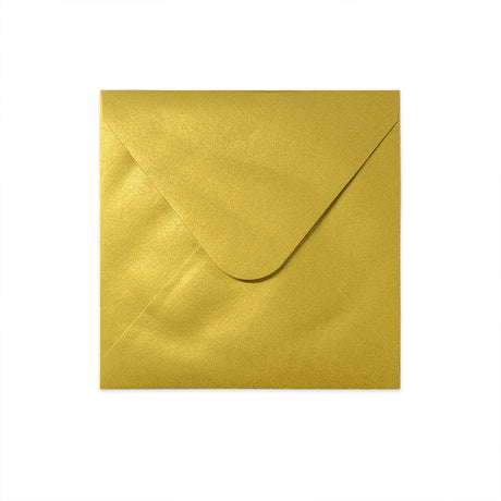 140x140MM - Metallisk guldkonvolut 120g