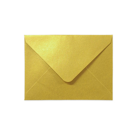 C7 82x113MM - Metallisk guldkonvolut 120g